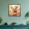 Diamond Painting-DIY Full Round Drill Bear