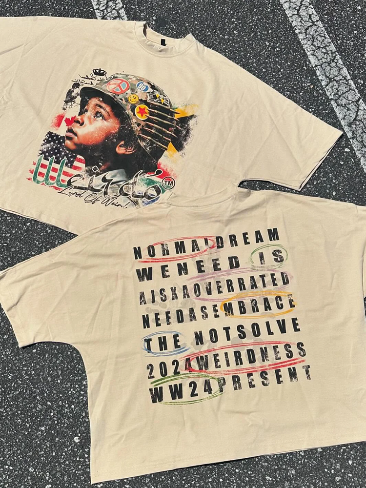 Boy Scout Casual Street Vintage T-shirt