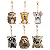 6 Pi&egrave;ces-Animal-Perceuse Double face-Porte-cl&eacute;s Diamant