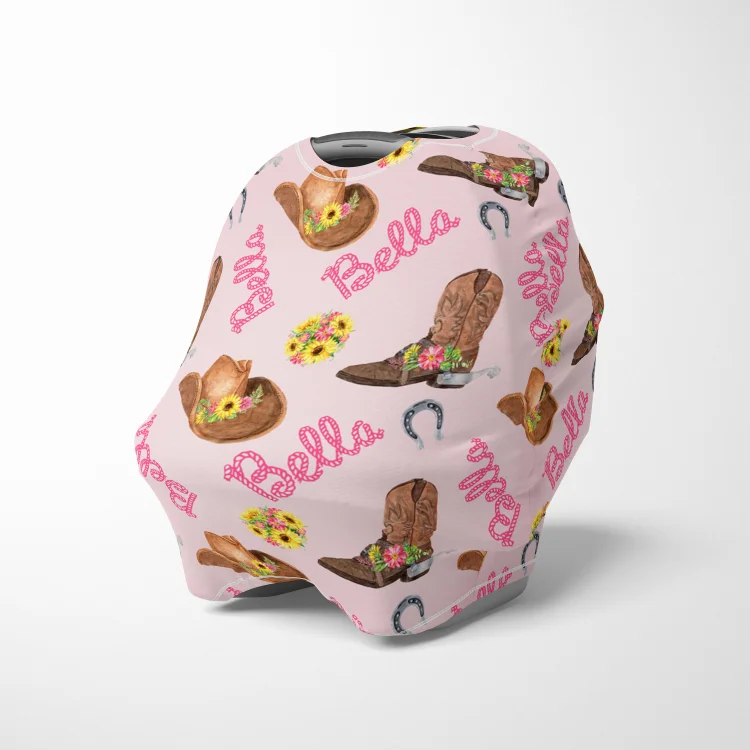 Personalized Baby Car Seat Canopy| Canopyl64