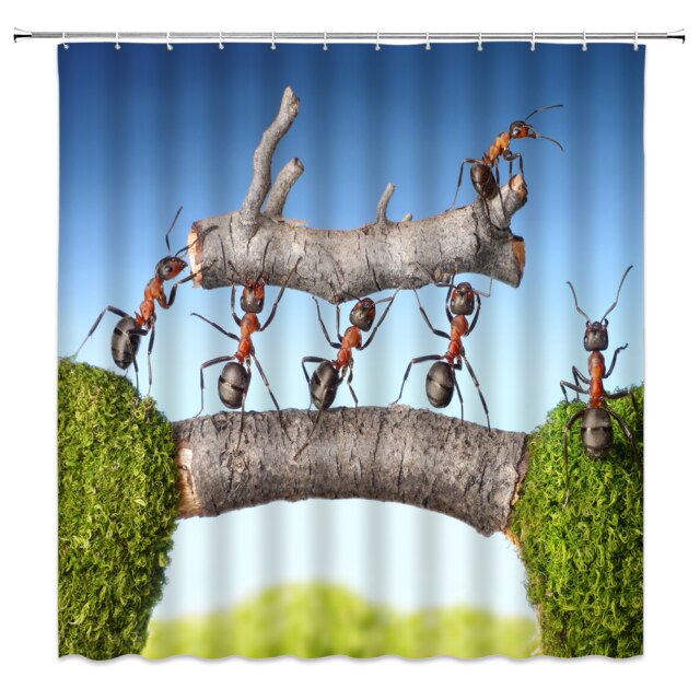 

Shower Curtain – Ants Move-180*180cm, 501 Original