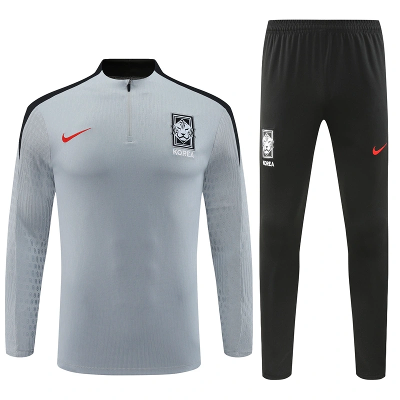 2024 South Korea Light Grey Track Jacket