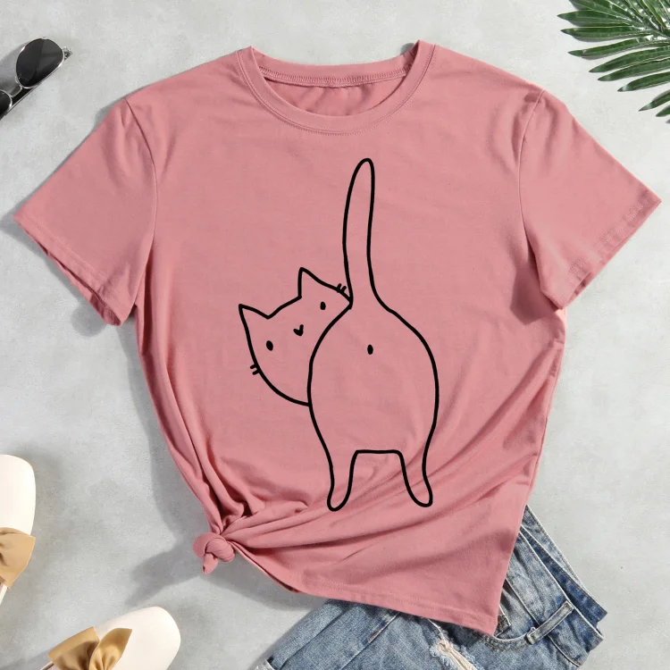 PSL - Funny Cat  T-shirt Tee -012551
