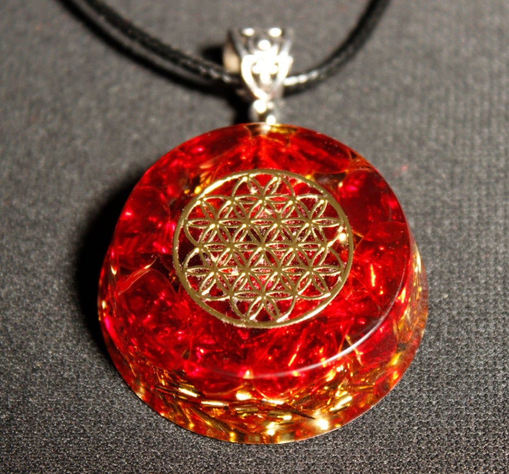 

Orgone Pendant - Flower of life, 501 Original