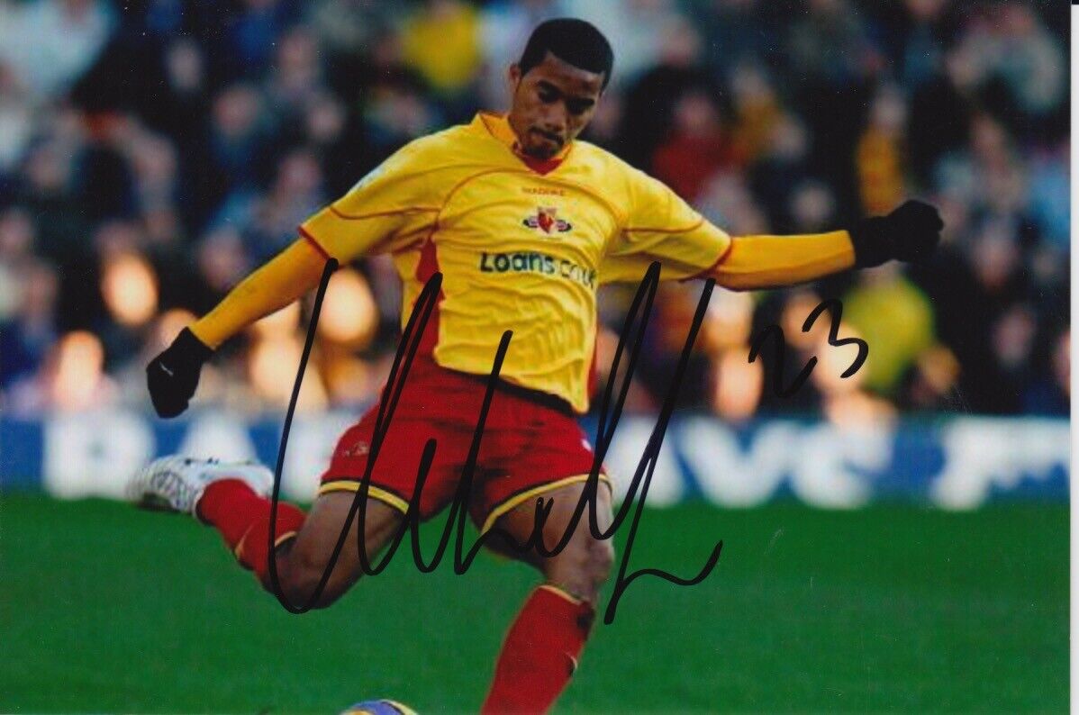 ADRIAN MARIAPPA HAND SIGNED WATFORD 6X4 Photo Poster painting 2.