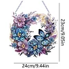 DIY Flower Garland-Diamond Painting Wreath（Sigle-Sided）