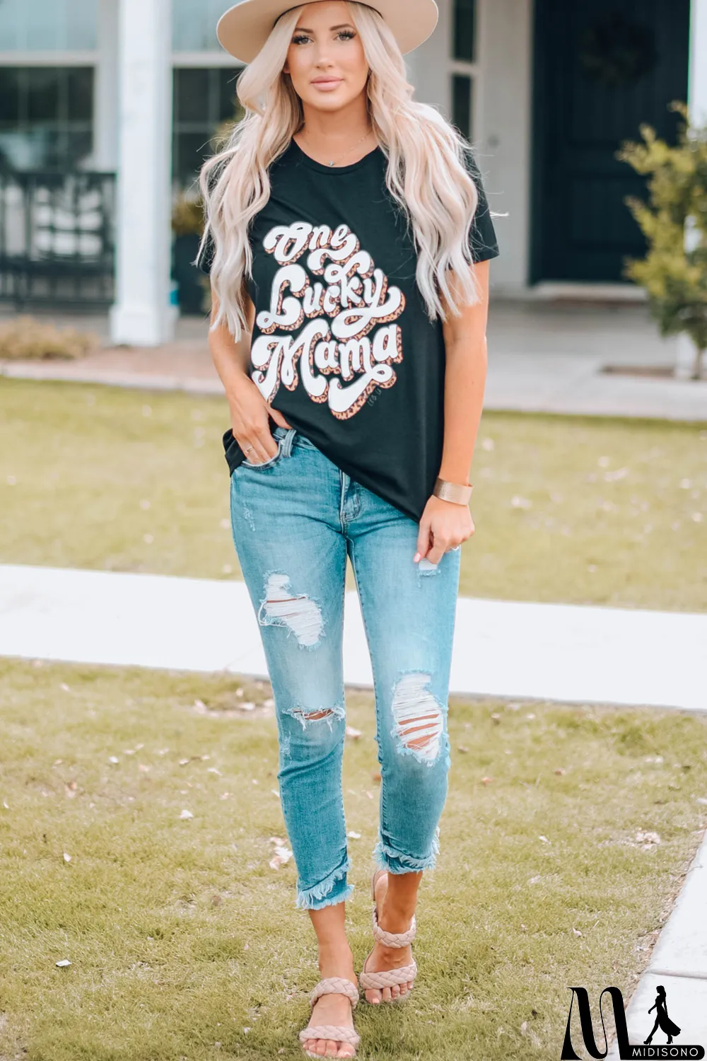 MidiSono - One Lucky Mama Tee