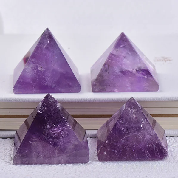 Natural Amethyst Pyramid Amethyst Pillar Amethyst Rock Domestic Ornaments Crystal Crafts