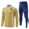 2024 Player Version France Gold Training Jacket Set