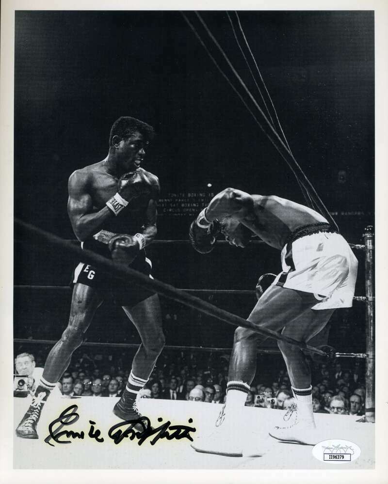 Emile Griffith JSA Coa Autograph 8x10 Photo Poster painting Hand Signed