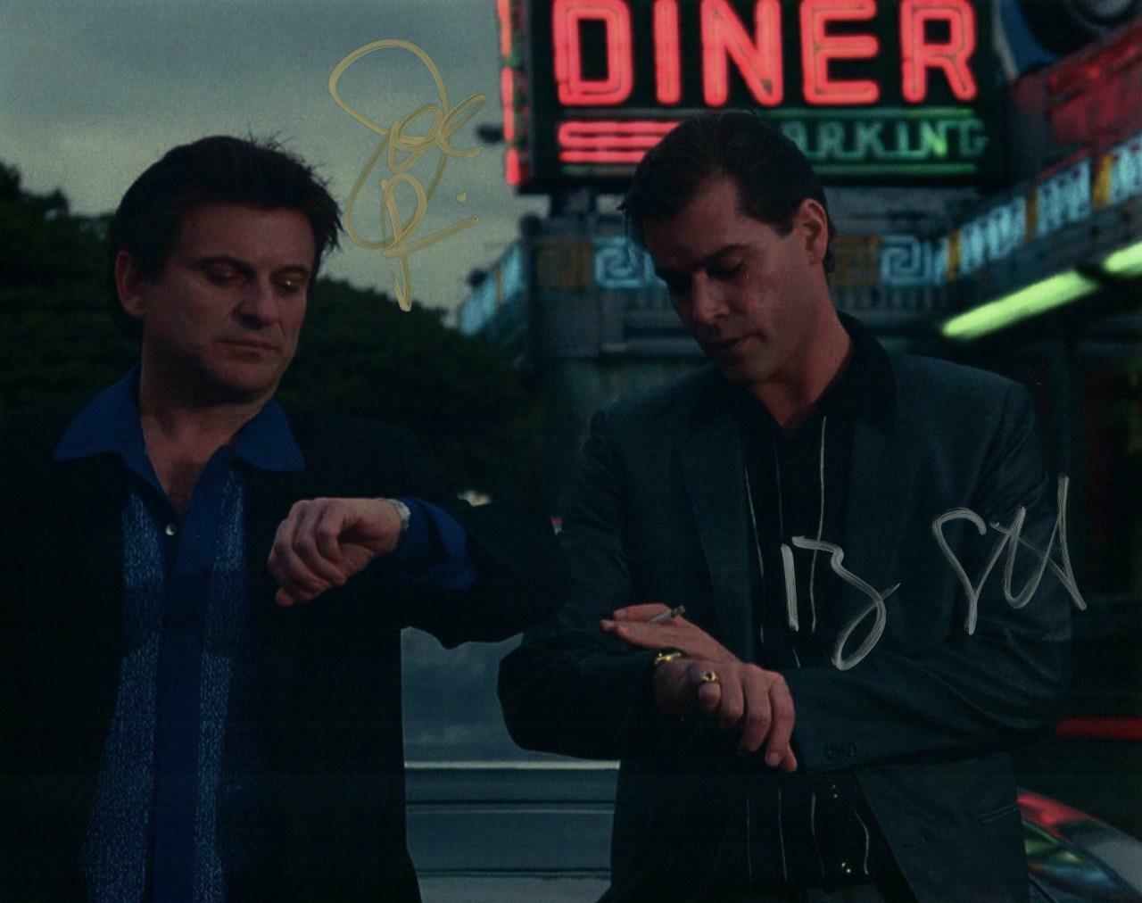 Ray Liotta Joe Pesci signed 8x10 Photo Poster painting Pic autographed Picture with COA