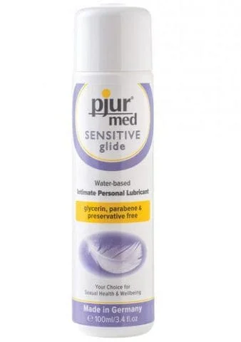 Pornhint Pjur Med Sensitive Glide Water Based Lubricant 3.4 Oz