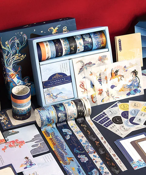 Premium Chinese Style Journal Gift Set-Himinee.com