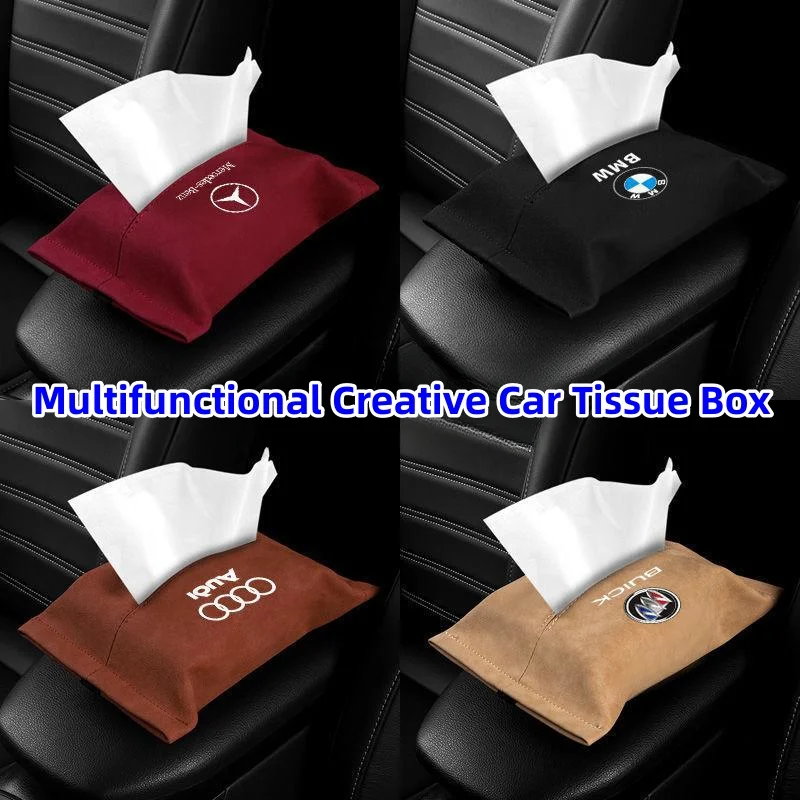 Multi-Functional Creative Car Tissue Box
