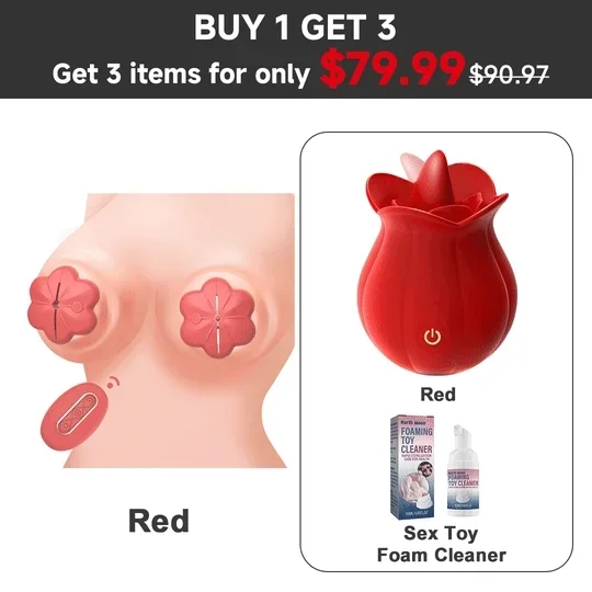 Wireless Nipple Toys with 10 Vibration Patterns and Soft Liquid Silicone for Comfort