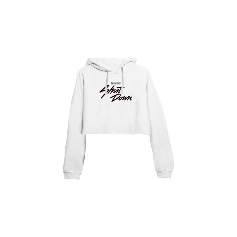 BLACKPINK Shut Down Cropped Hoodie