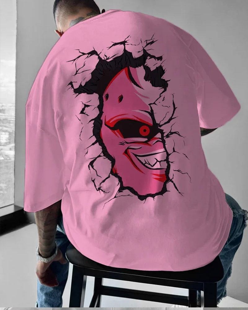 Unisex Buu Print T-Shirt