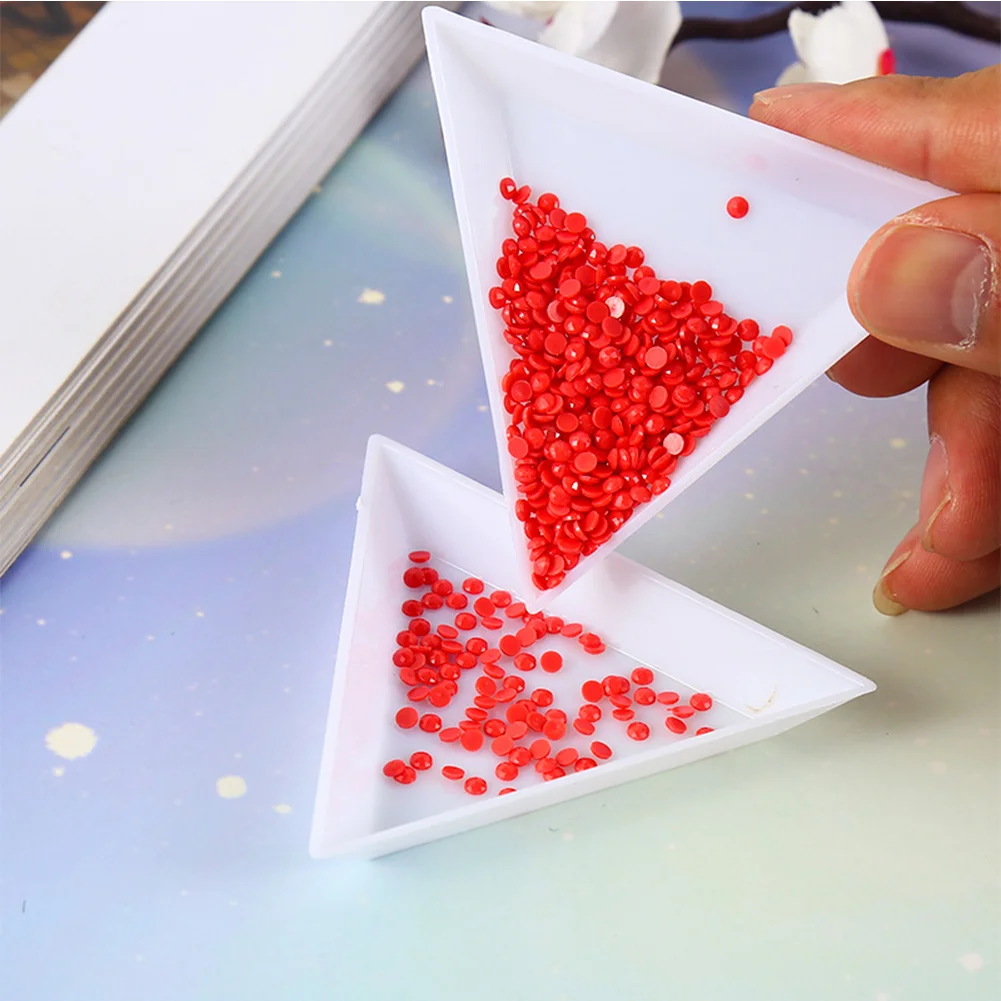 20PCS Diamond Painting Art Trays Round Bead Sorting Trays for DIY Craft Supplies
