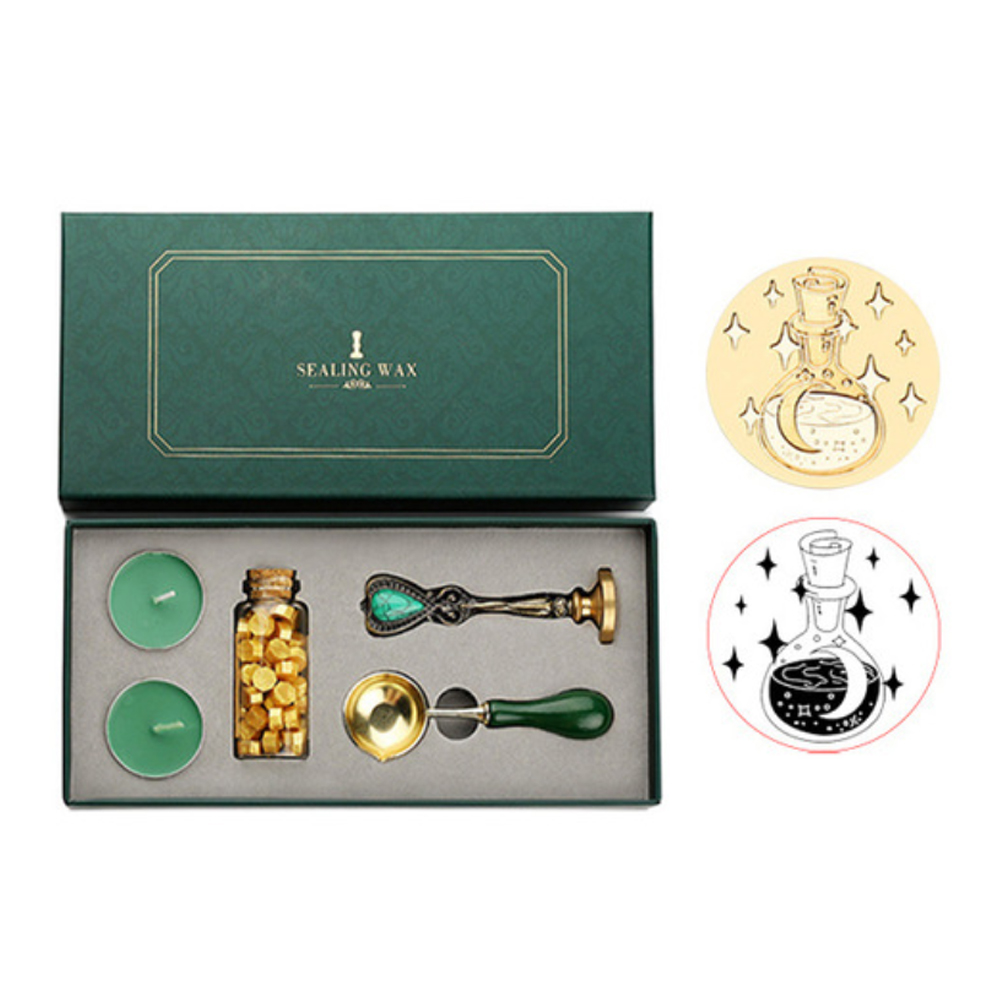 

Moon In A Bottle Retro Box Kit with Sealing Wax, 501 Original