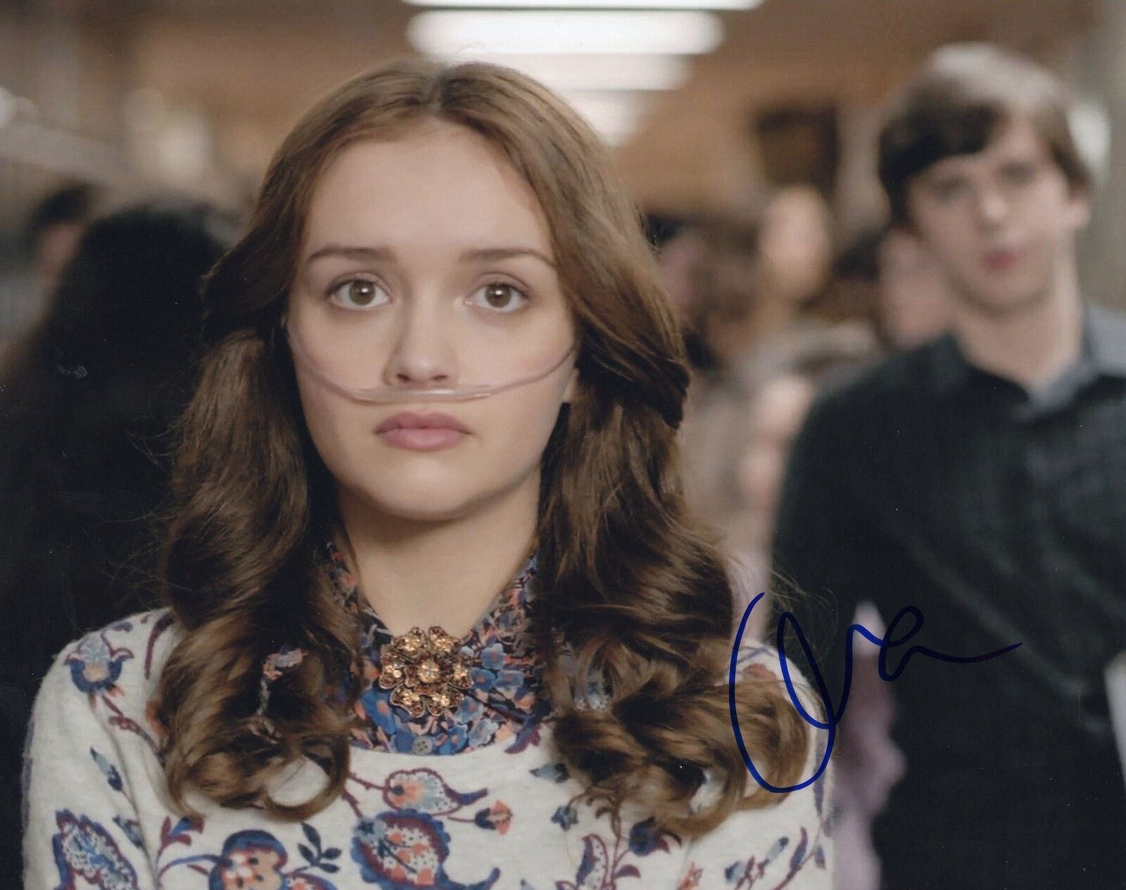 Olivia Cooke Signed 8x10 Photo Poster painting w/COA Bates Motel Emma De Cody #3