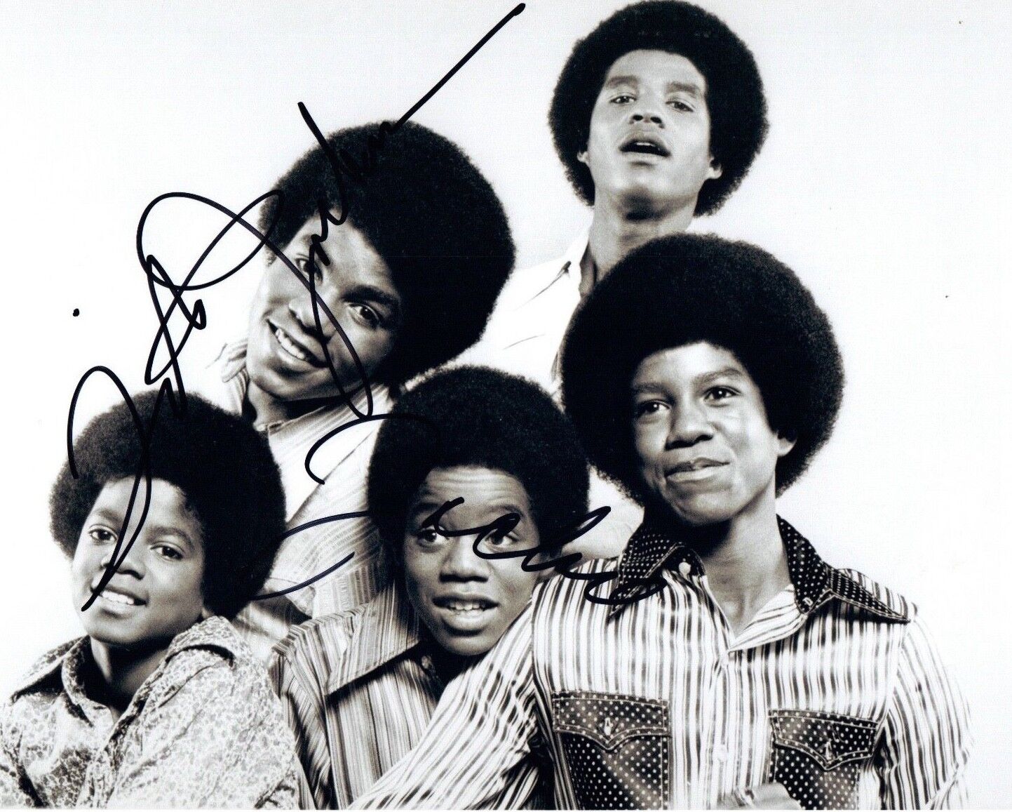 Tito Jackson & Jackie Jackson Signed Autographed 8x10 Photo Poster painting The Jackson 5 COA VD