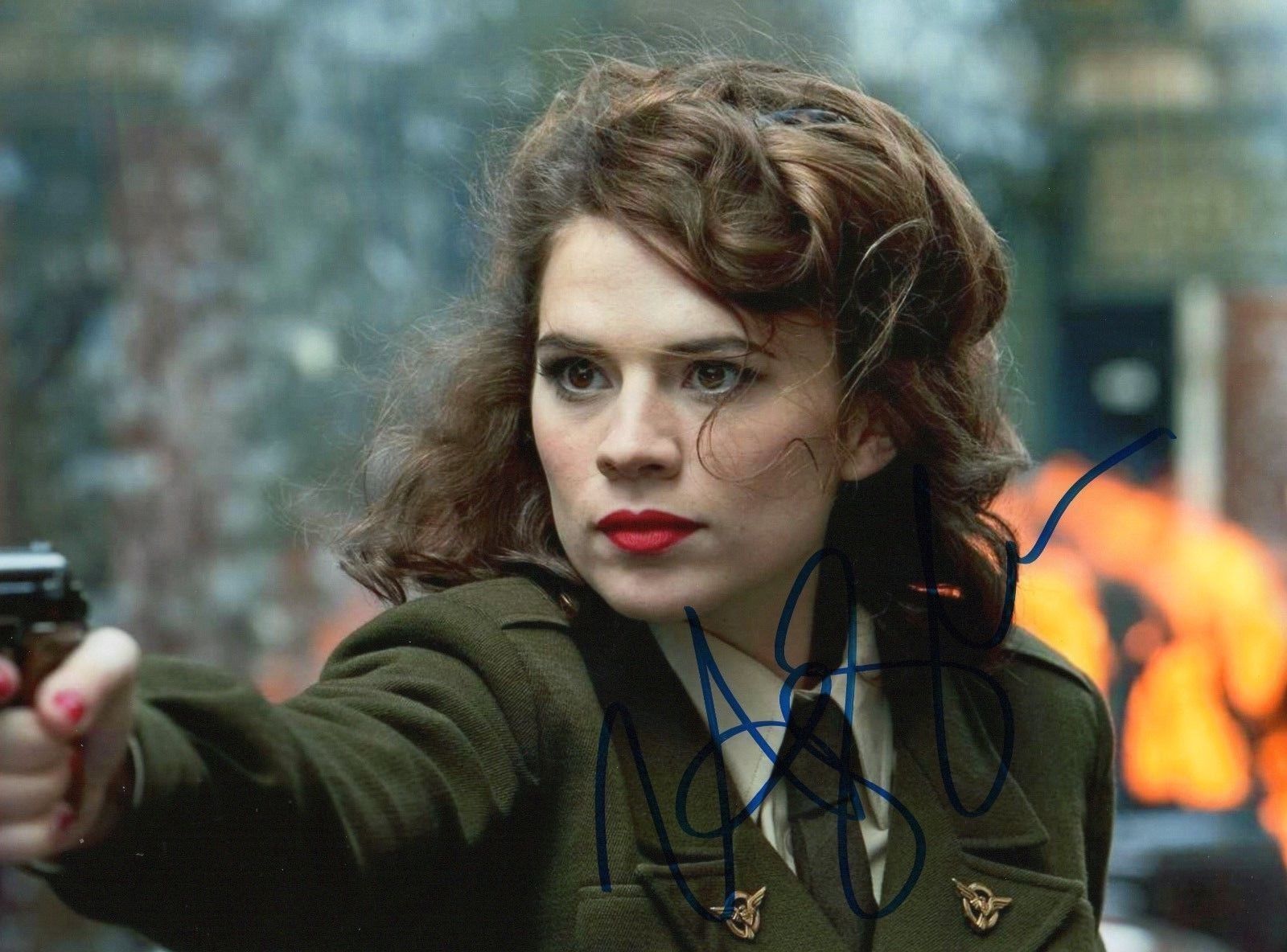 HAYLEY ATWELL AUTOGRAPHED SIGNED A4 PP POSTER Photo Poster painting PRINT 6