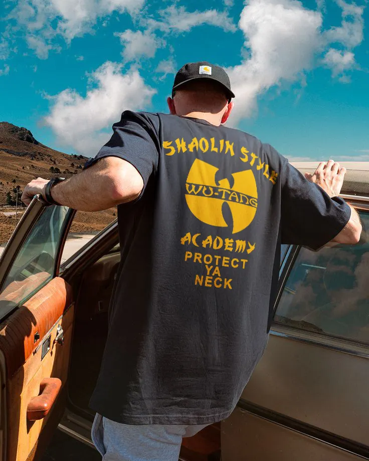 Shaolin Style Wu Academy Protect Ya Neck T-shirt