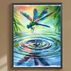 Diamond Painting-DIY Full Round Drill Romantic Dragonfly