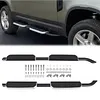 [US Local Warehouse] For 2020-2024 Land Rover Defender Running Boards Side Step Bars High Load-Bearing Car Nerf Bars Auto Repairing Accessories