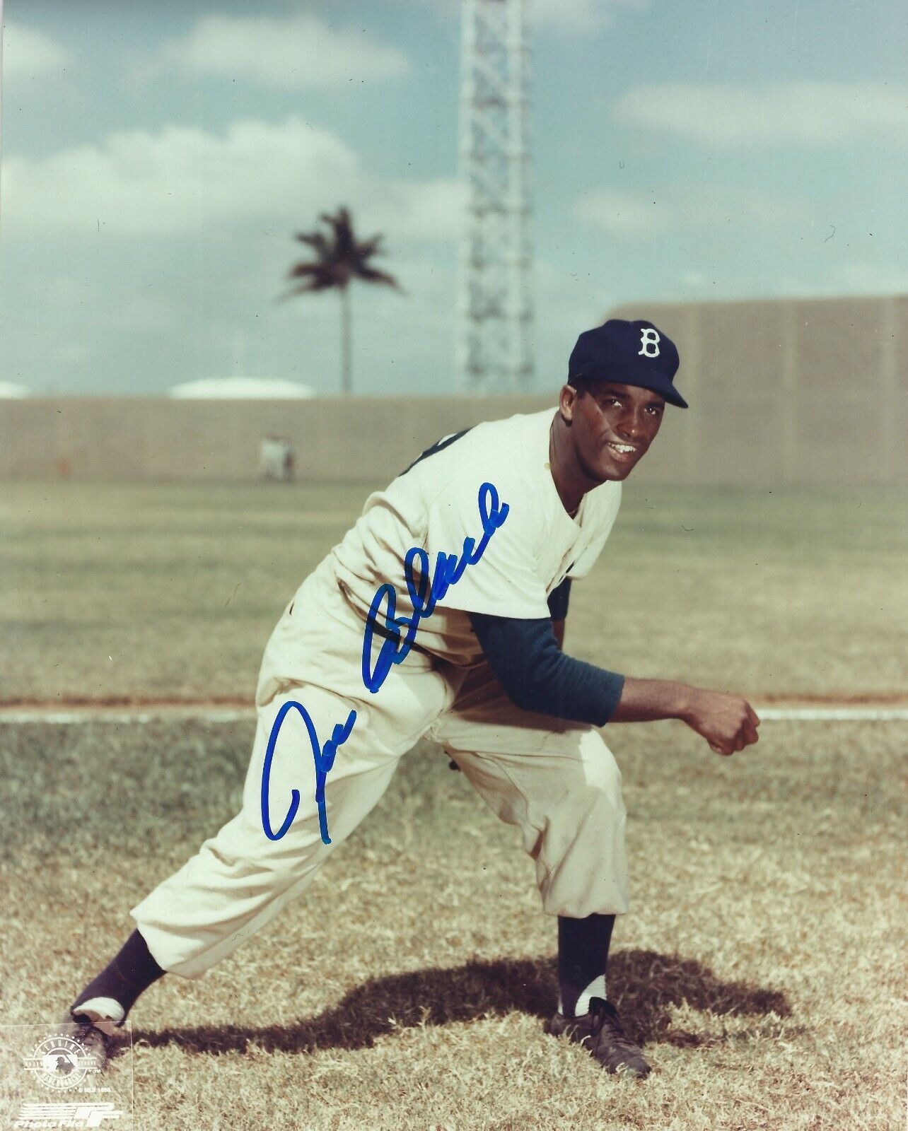 Autographed 8x10 JOE BLACK Brooklyn Dodgers Photo Poster painting - COA