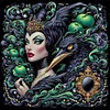 Maleficent - 14CT Counted Cross Stitch - 45*45cm - Disney