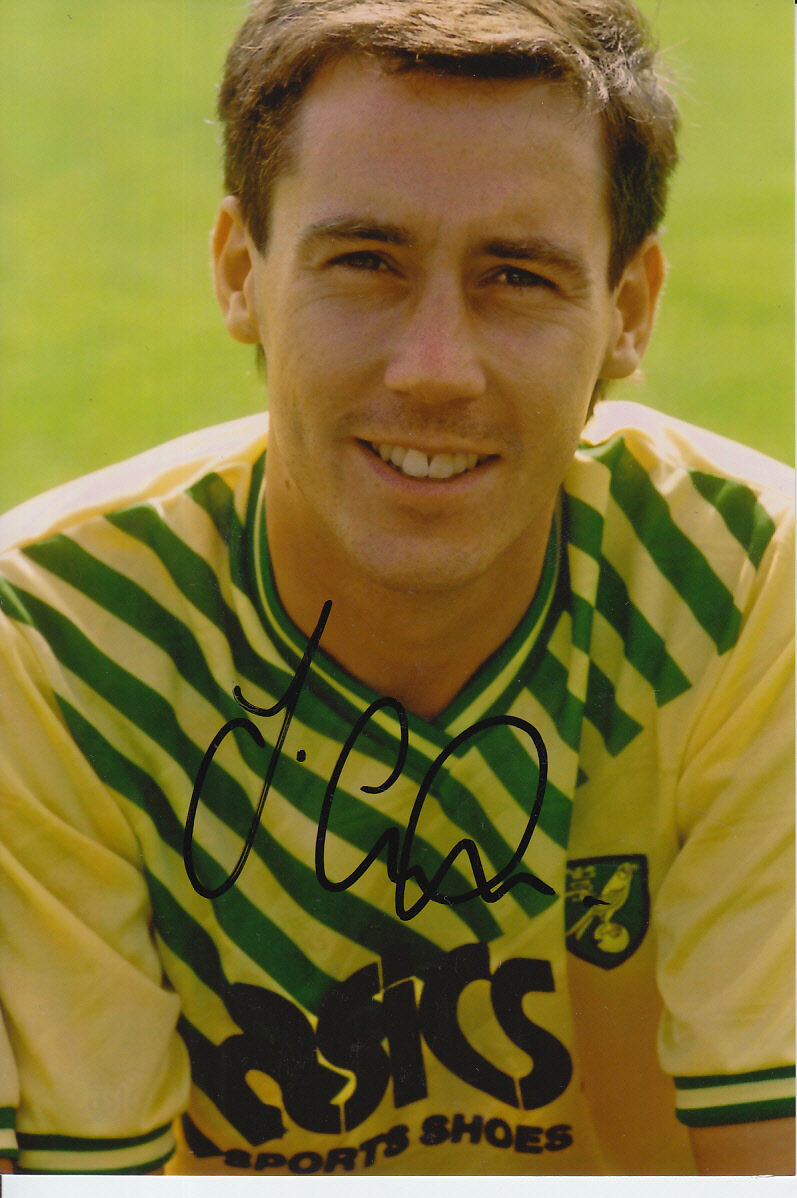 NORWICH CITY HAND SIGNED IAN CULVERHOUSE 6X4 Photo Poster painting 1.