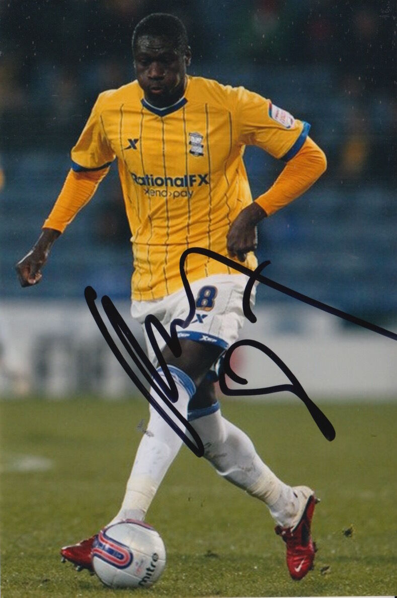 BIRMINGHAM CITY HAND SIGNED GUIRANE N'DAW 6X4 Photo Poster painting.