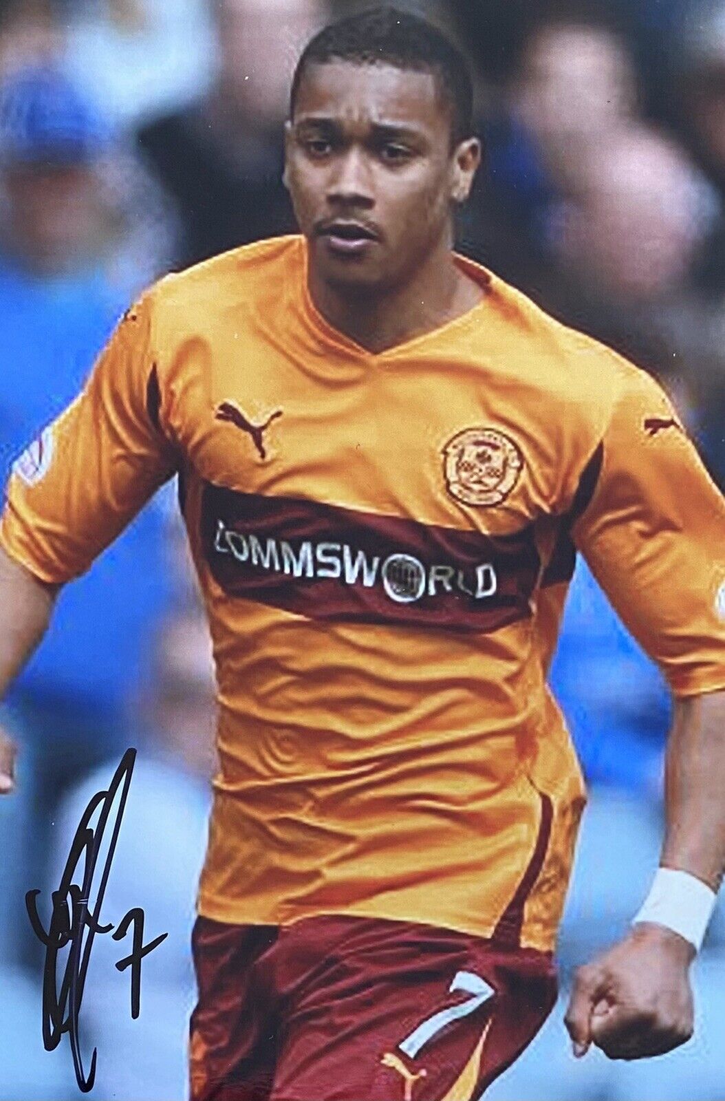 Chris Humphrey Genuine Hand Signed Motherwell 6X4 Photo Poster painting 2