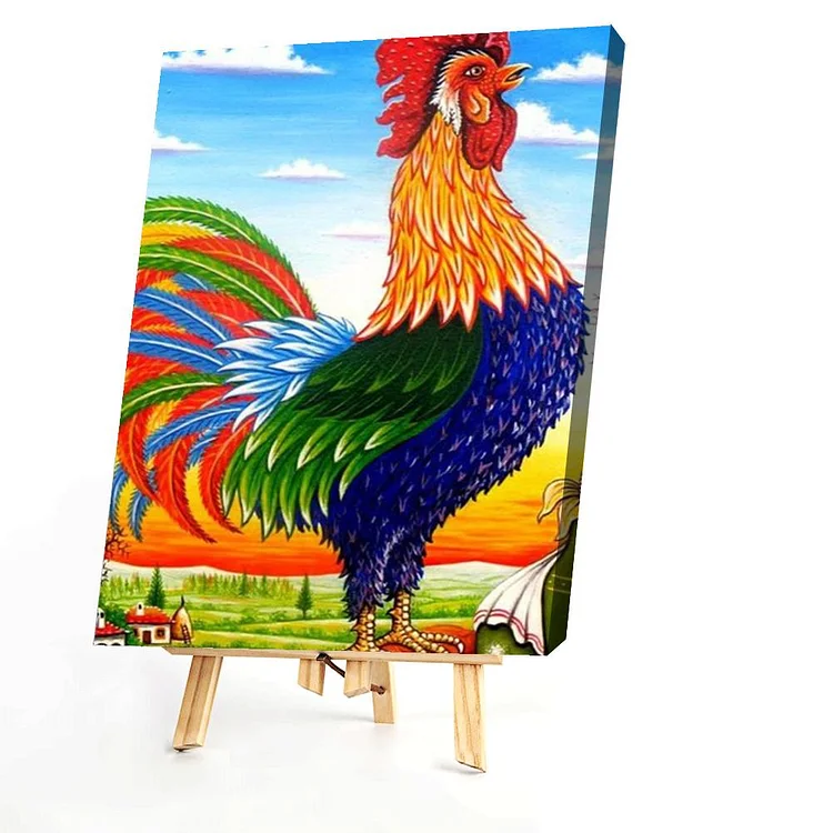 Chicken  - Painting By Numbers - 40*50CM gbfke