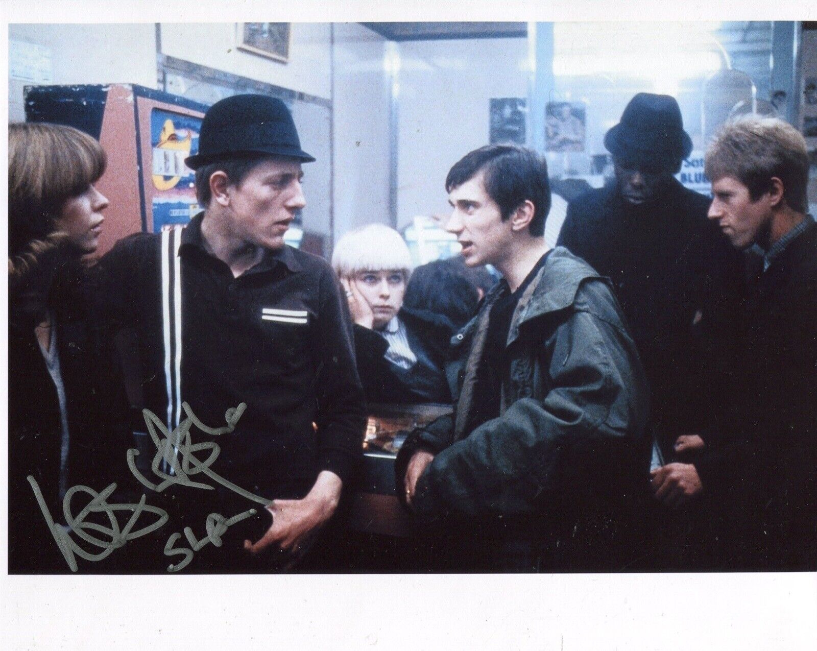 Quadrophenia 8x10 movie scene Photo Poster painting signed by Leslie Ash