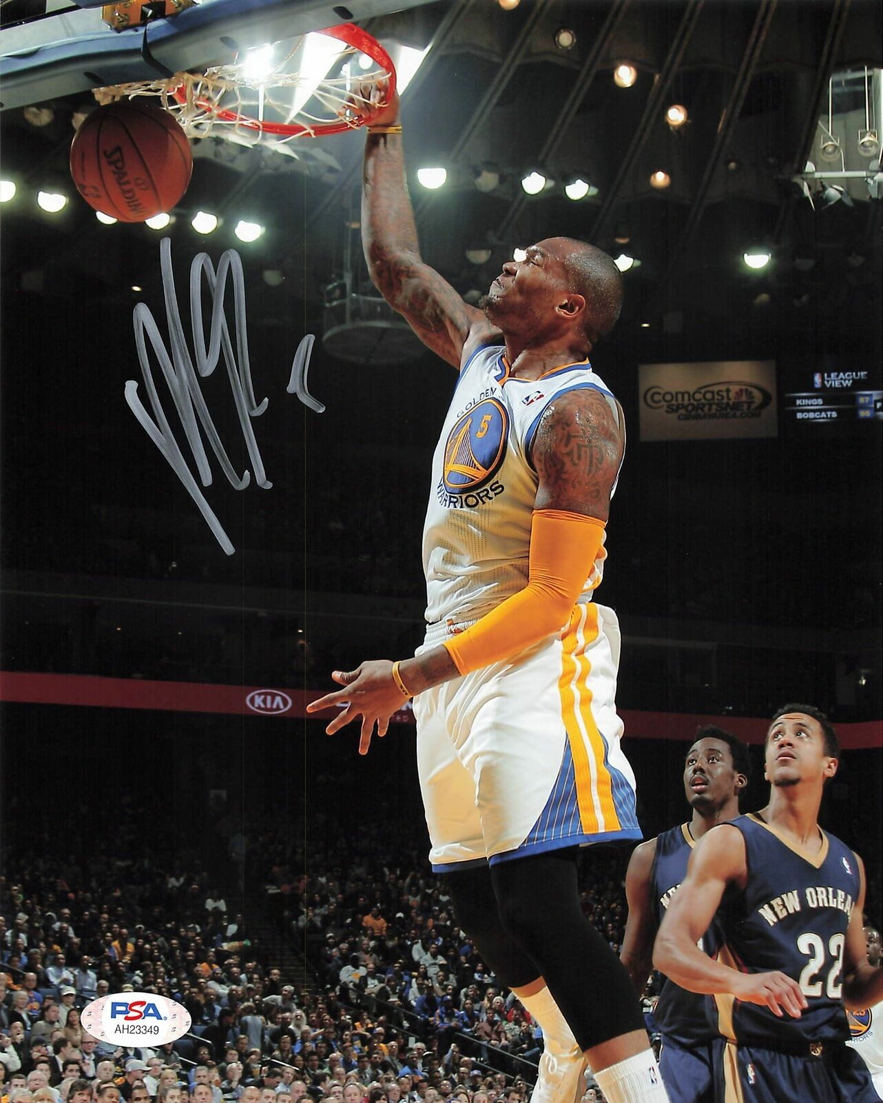 Marreese Speights signed 8x10 Photo Poster painting PSA/DNA Warriors Autographed Mo