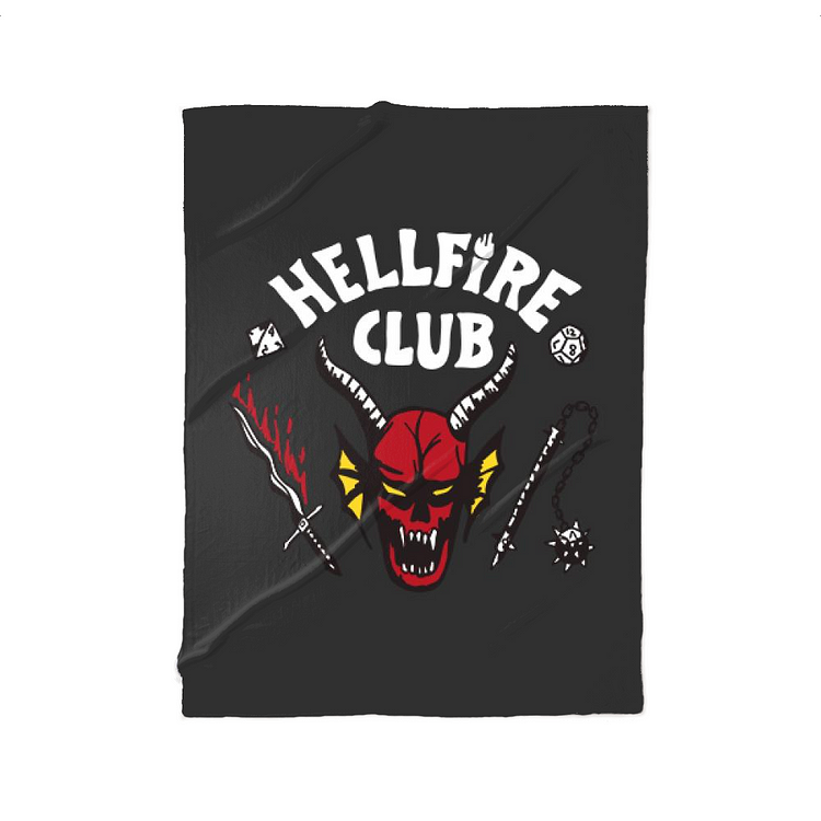 Hellfire Club, Stranger Things Fleece Blanket