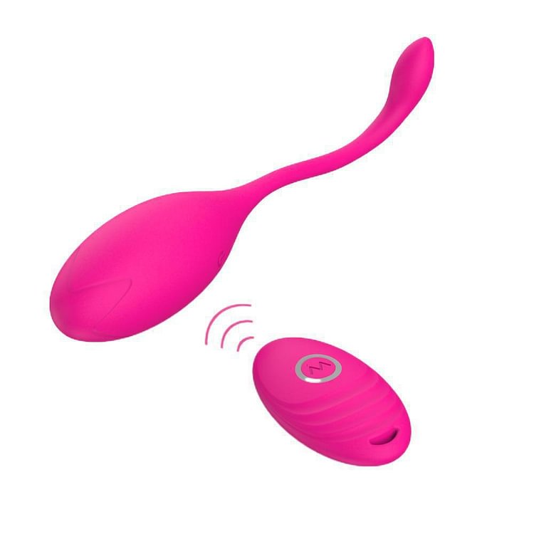 Vibrator Egg Skipping Massager Female Masturbation with Remote Control Rose Toy