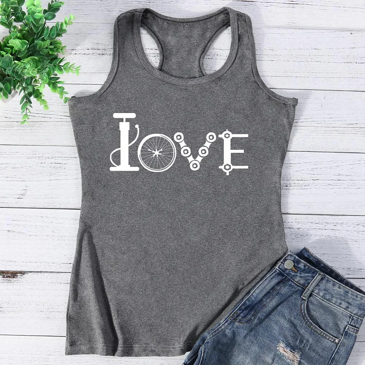 Cycling Love Vest Top-Annaletters