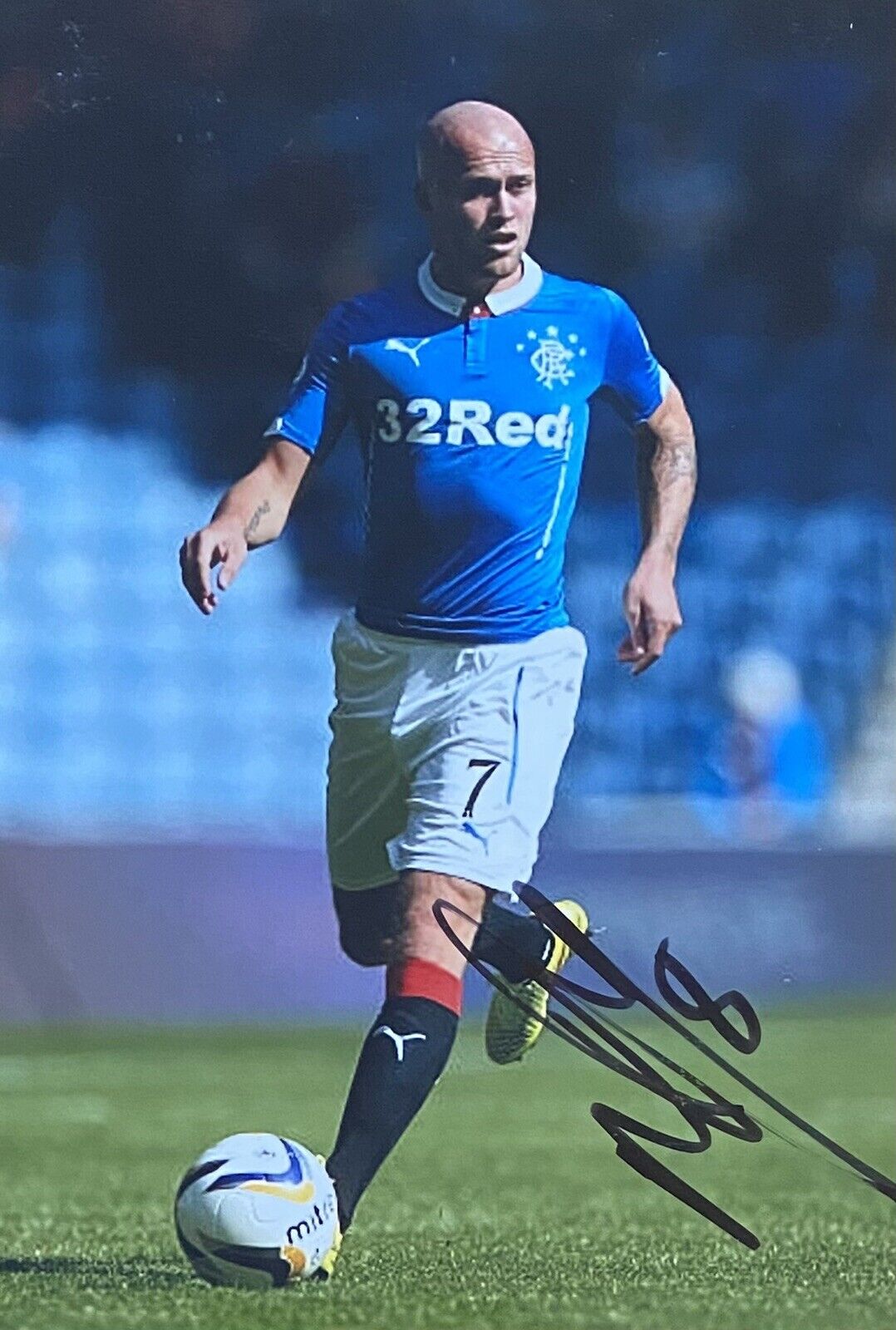 Nicky Law Genuine Hand Signed Rangers 6X4 Photo Poster painting 2