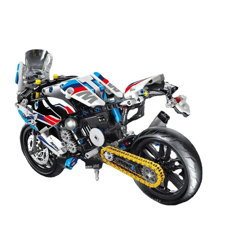 MOC BMW 1000R Road Motorcycle Bikes Bricks Toys T3042