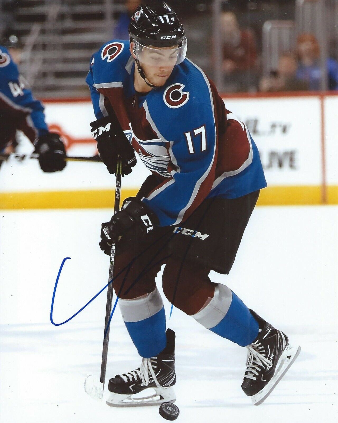 Tyson Jost Signed 8x10 Photo Poster painting Colorado Avalanche Autographed COA