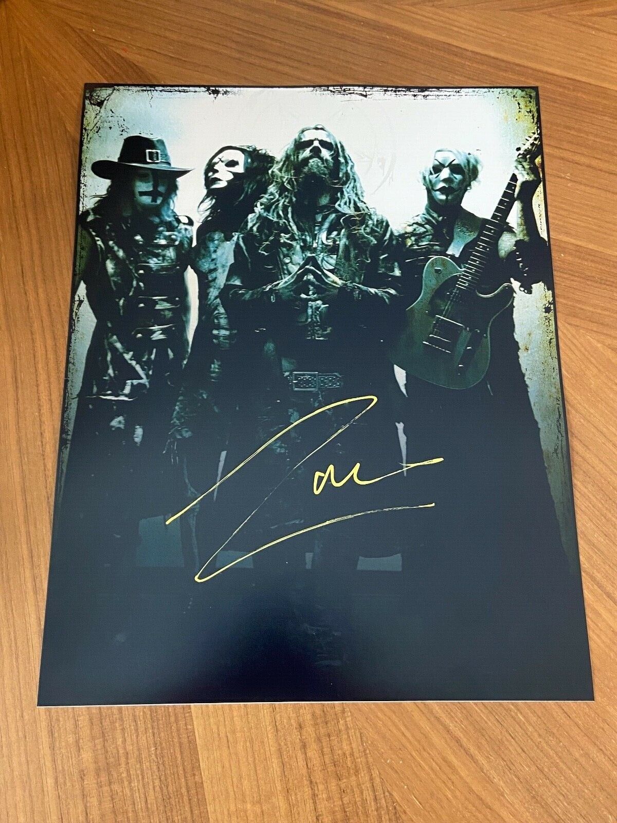 * ROB ZOMBIE * signed autographed 11x14 Photo Poster painting * ROB ZOMBIE BAND * COA * 1