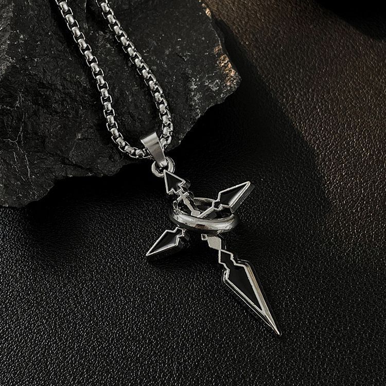 Men's Cross Pendant Necklace