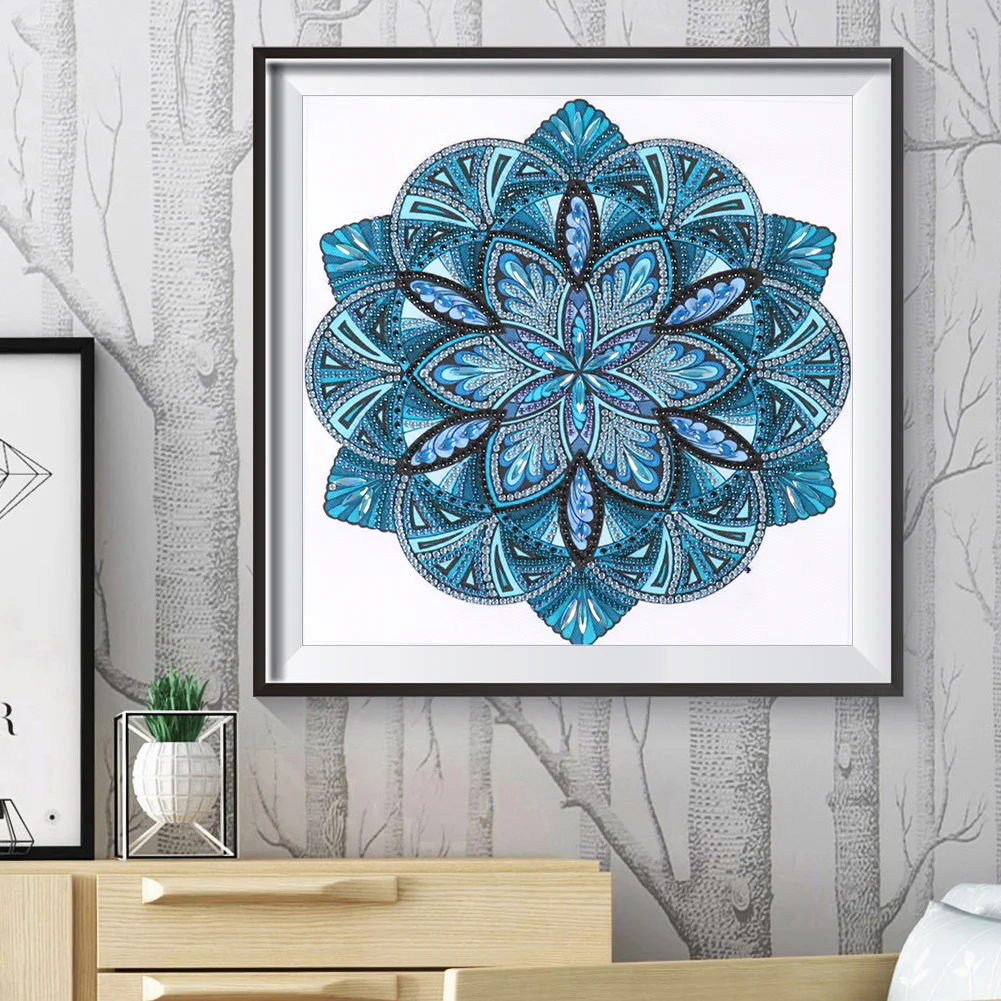 Diamond Painting - Special Shaped Drill - Mandala(30*30cm)