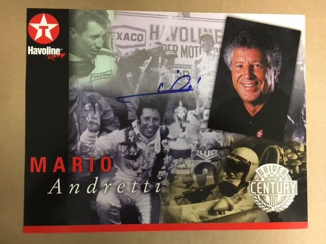 Mario Andretti Driver of The Century