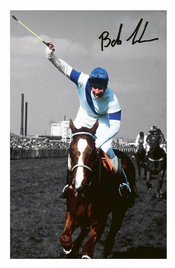 BOB CHAMPION ALDANITI 1981 GRAND NATIONAL AUTOGRAPH SIGNED Photo Poster painting POSTER PRINT