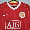 2006-2007 Retro Manchester United Home Long sleeve Football Shirt 1:1 Thai Quality