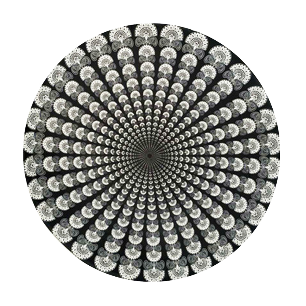 

140 X 140cm Round Meditation Wall Tapestry Carpet Beach Yoga Mat (6, 501 Original